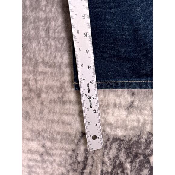 New Cactus Jack x Fragment Jeans 38 x 32 Mens Selvedge Denim Embroidered - Picture 9 of 10